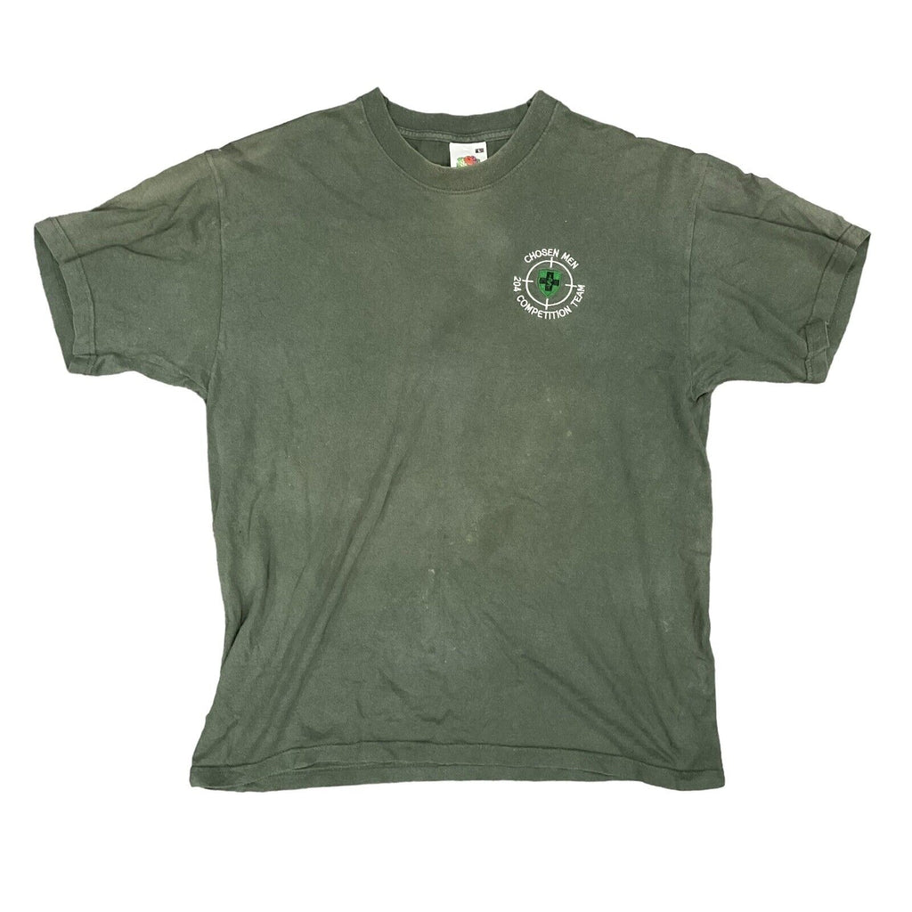 British Army RIFLES Chosen Few Competition T Shirt Olive - Large [RG33]