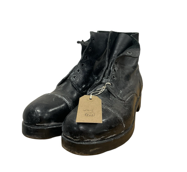Genuine British Army Ammo Drill Parade Uniform Dress Boots UK 9M [WH16]0