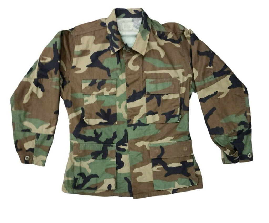 US Army Woodland Camouflage Lightweight Combat Shirt