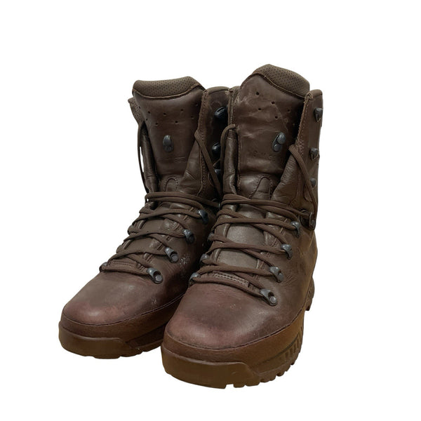 HAIX Boots ECW Cold Wet Weather Brown GORETEX Combat British Army 8M [WH12]0