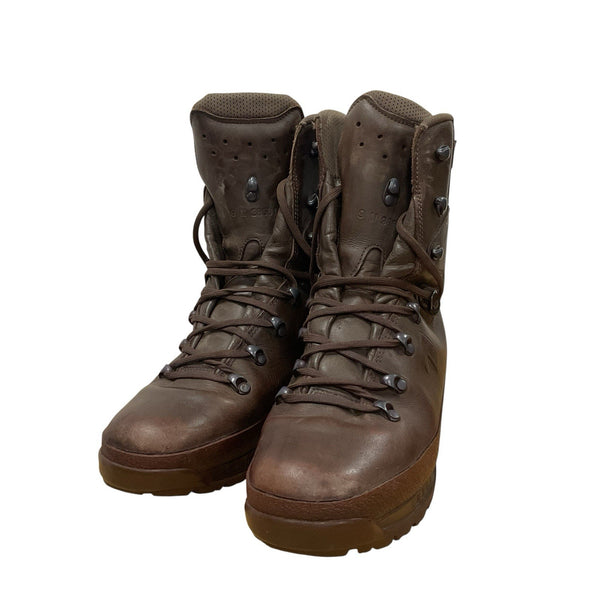 HAIX Boots ECW Cold Wet Weather Brown GORETEX Combat British Army 9M [WH13]0