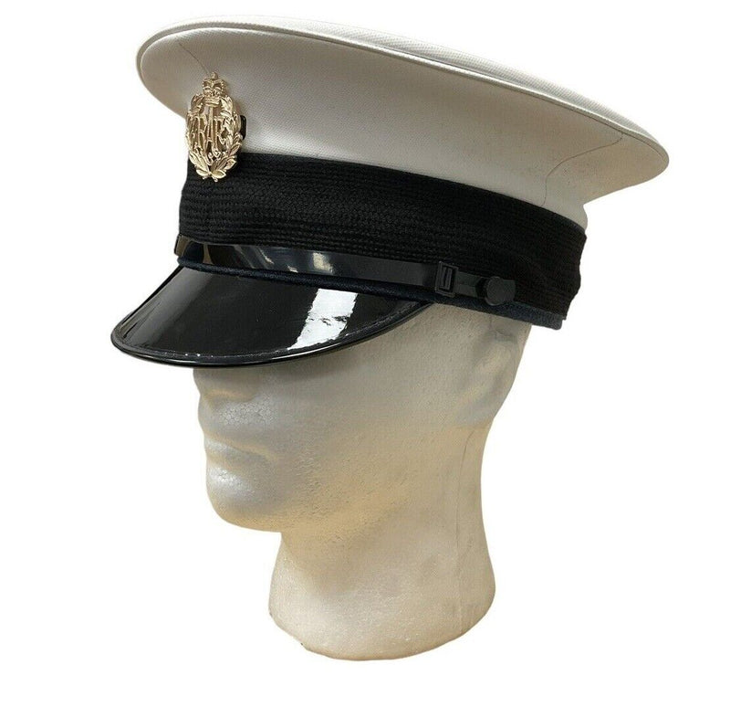 British Royal Air Force White Peaked Cap – Pools Surplus Stores