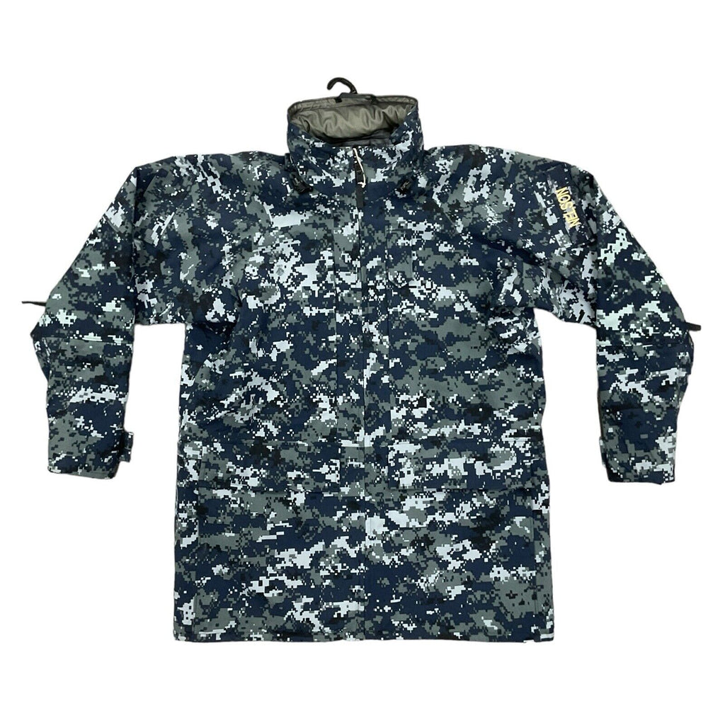 US Navy Blue Digital Camo GORE-TEX ECW Parka - MED-LONG [JR306]