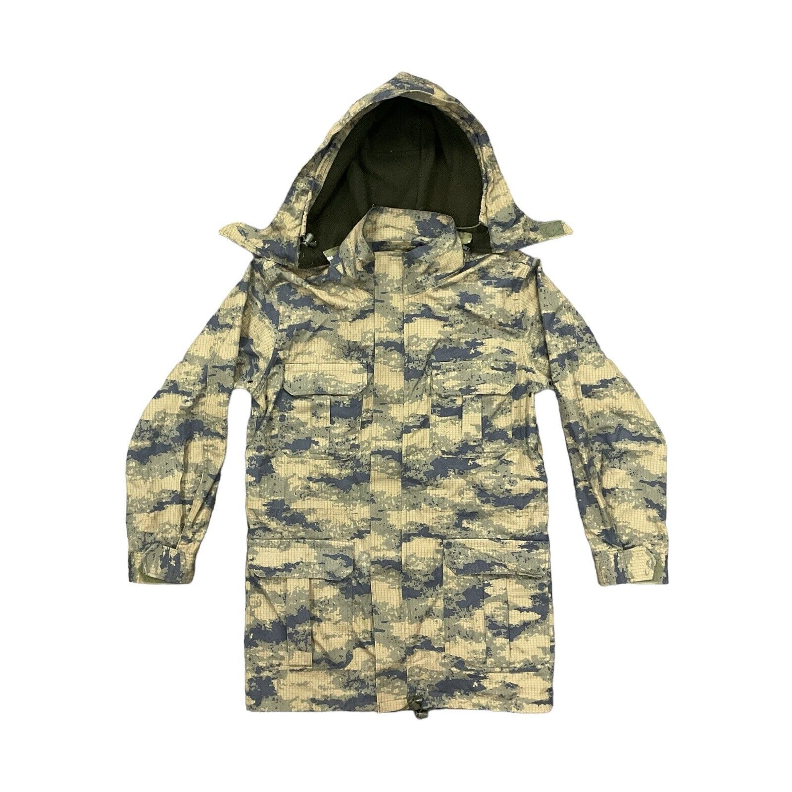 Original Turkish Military Field Parka Rip Stop Quilted Lining M2018 Camo main image 1