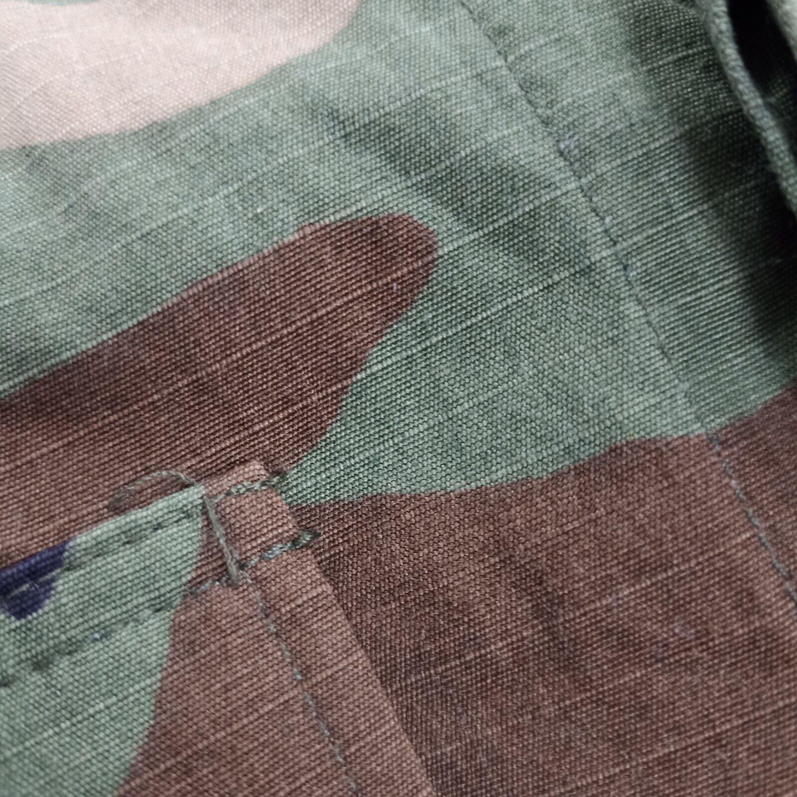 Casquette US en RipStop camouflage Woodland