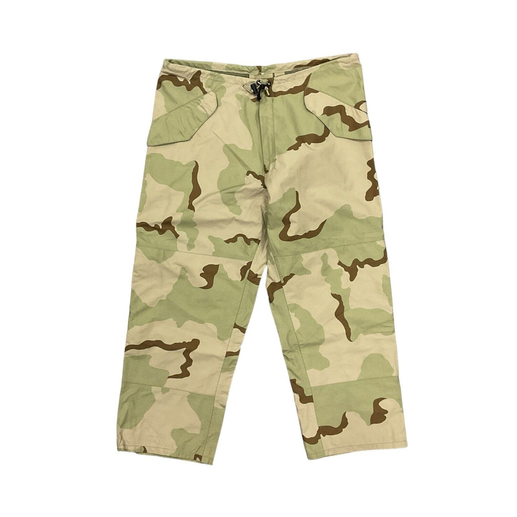 US Army Desert Camo Waterproof Trousers - W40 L30 [LD09]