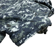US Navy Blue Digital Camo GORE-TEX ECW Parka - MED-XSHORT [JR304]