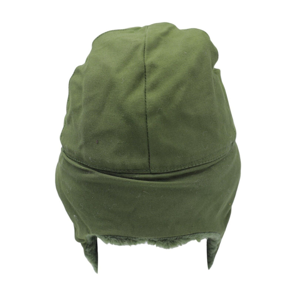 Olive green winter hat online