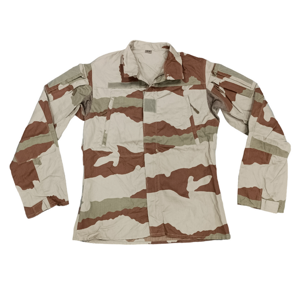 French Army F3 Desert Shirt Daguet Camo Lightweight Summer Uniform Jacket F3ZD