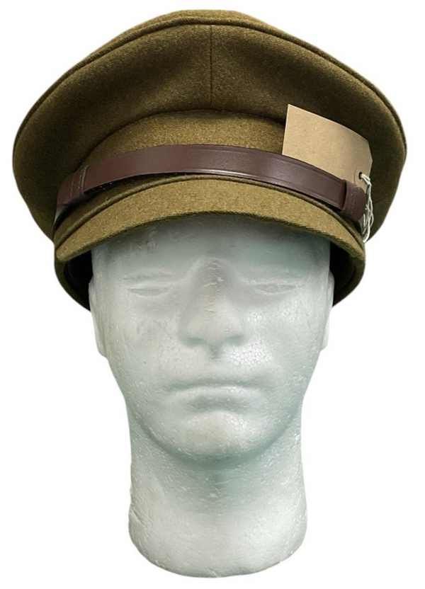 British Army Male Officer NO.2 Hat Military Khaki Dress Cap MOD UK [RC001]0