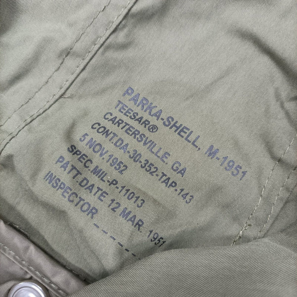 MIL-TEC U.S. military style M51 hooded parka quilted detachable liner olive NEW