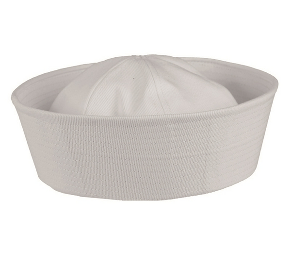US Navy WW2 White Sailor Uniform Dixie Cap