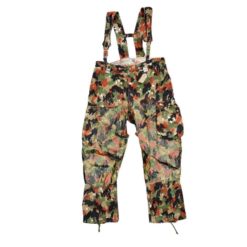 Swiss Military Alpenflage Camo Overall Trousers W36 L30 [LB12]