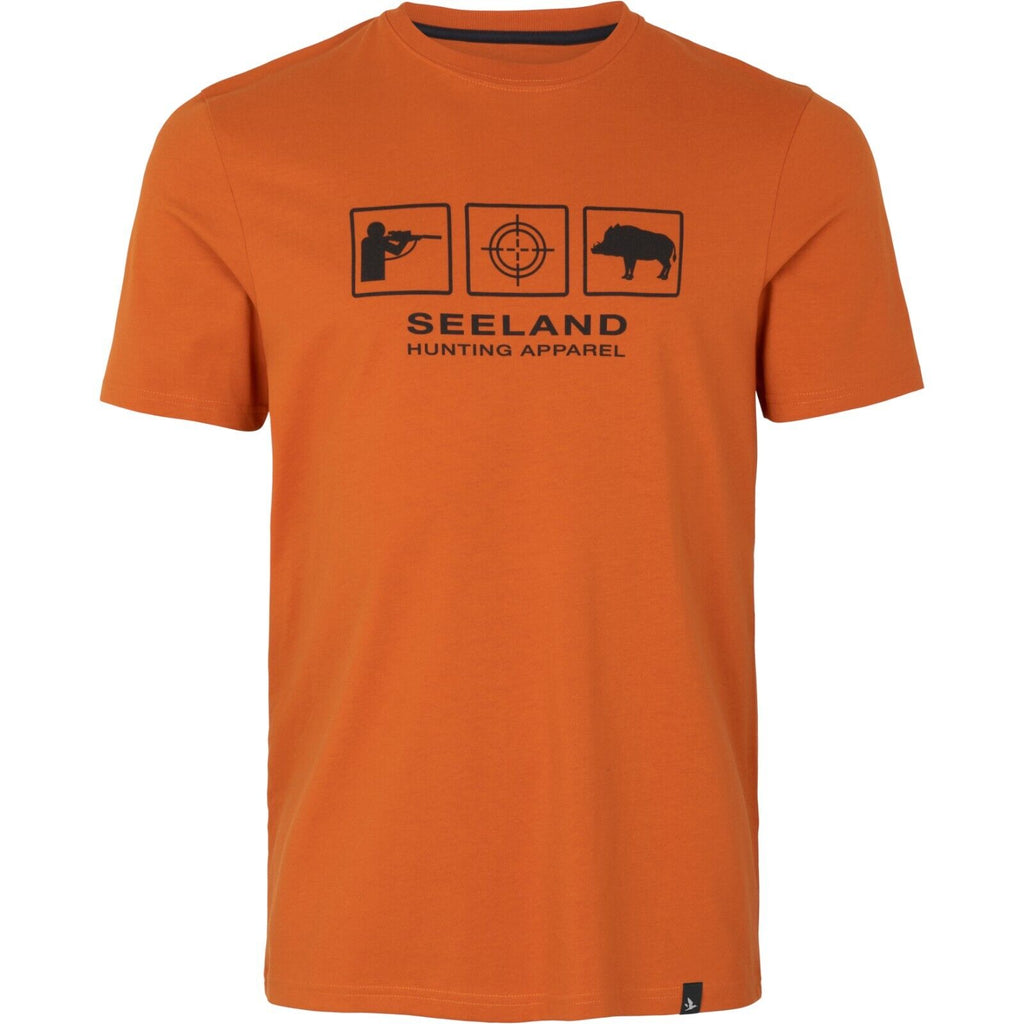 Seeland Lanner Gold Flame T-Shirt