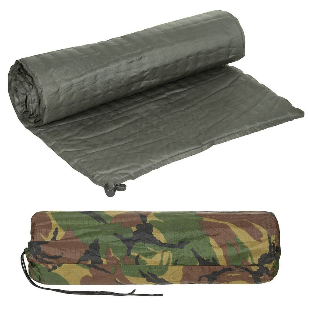 Dutch Army issue Trangoworld Self-Inflating Camping Roll Mat + DPM Cover