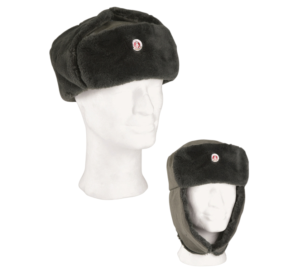 East German NVA Ushanka / Winter Hat - New/Deadstock