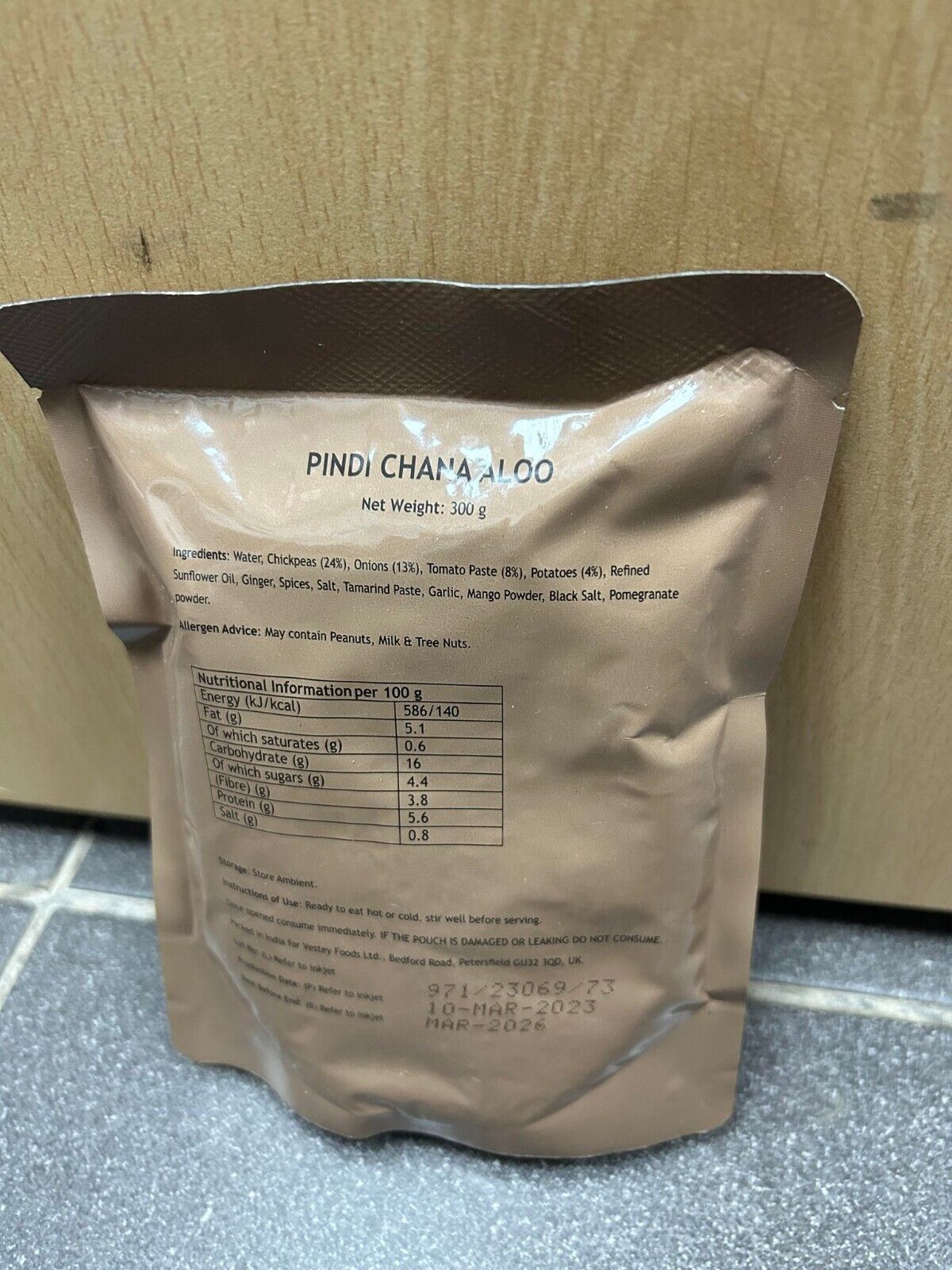 British Army MOD Ration Pack Meals – Pools Surplus Stores