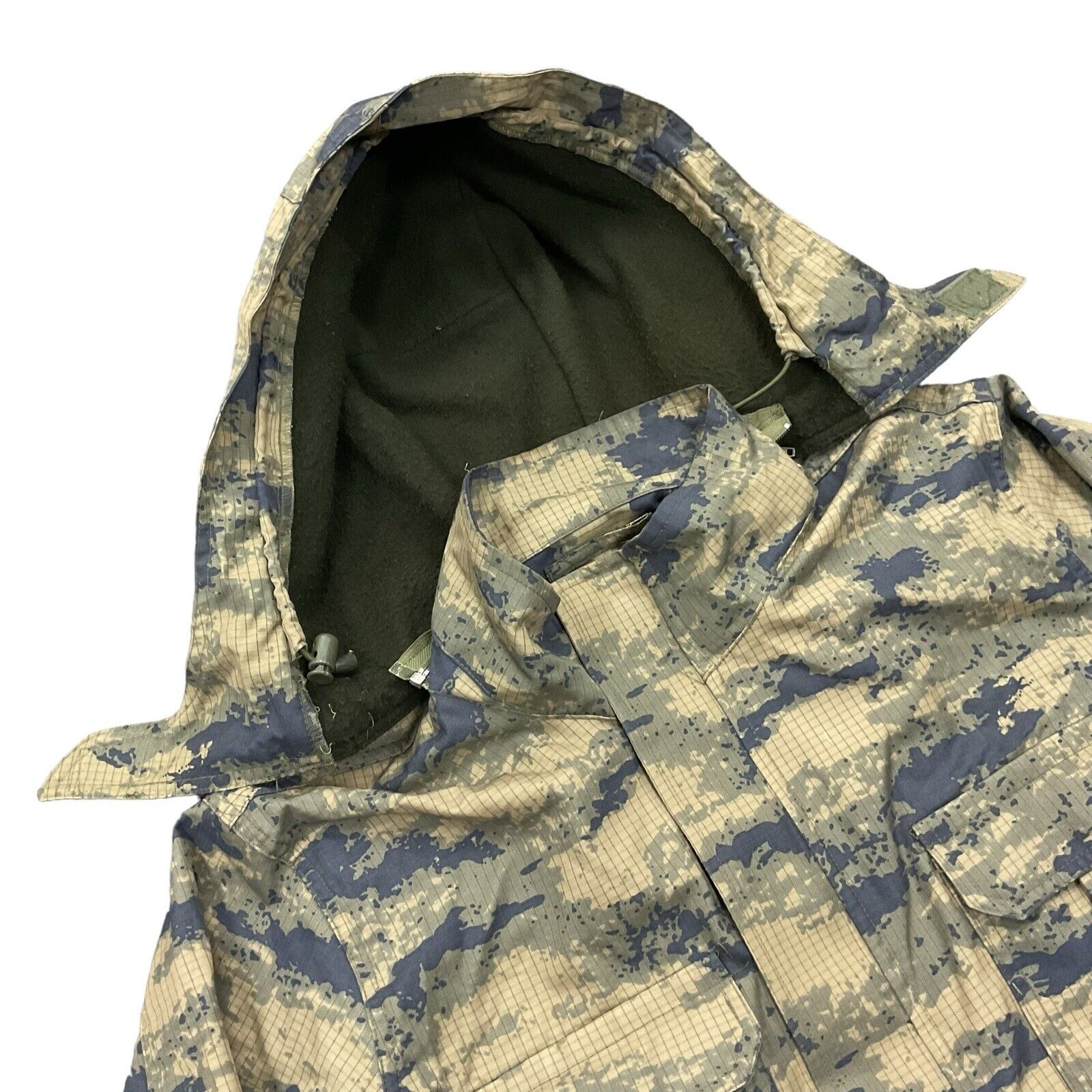 Original Turkish Military Field Parka Rip Stop Quilted Lining M2018 Camo