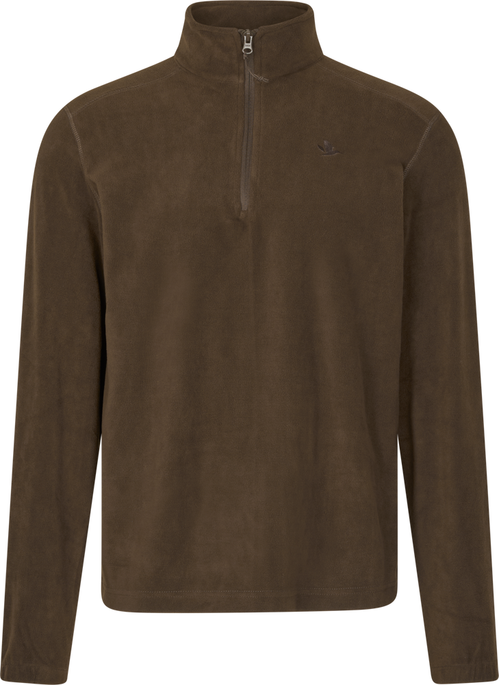 Seeland Benjamin Half Zip Fleece - Dark Brown