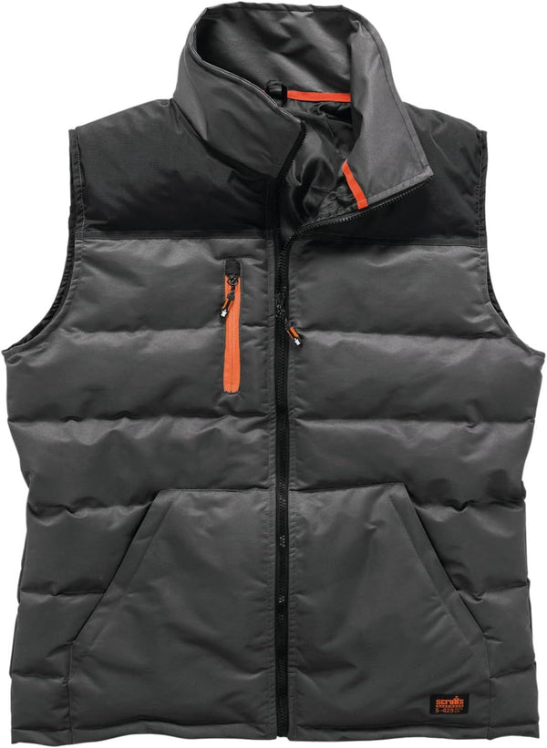 Scruffs Worker Body Warmer - Black/Charcoal
