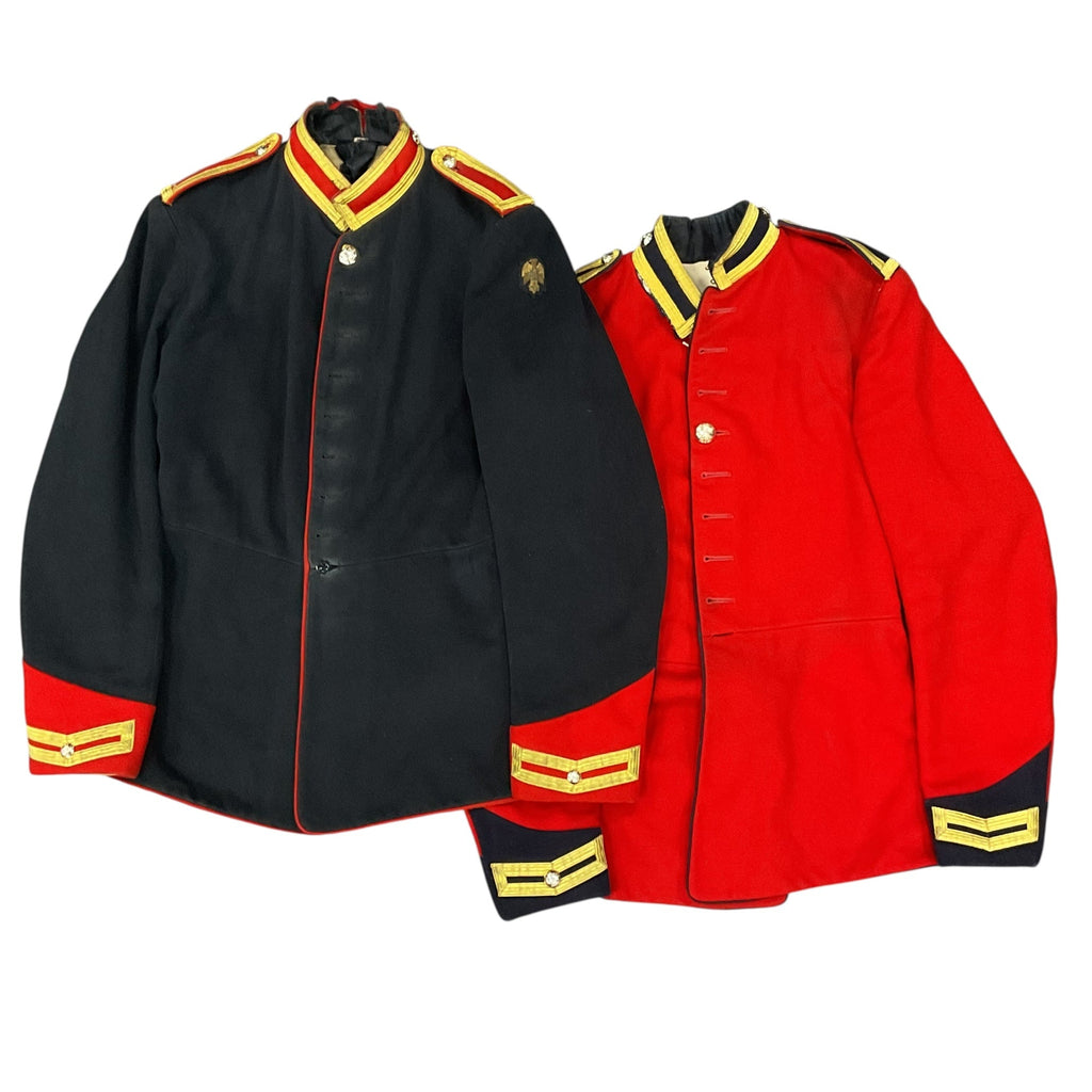 British Army Life Guards / Blues & Royals Ceremonial Tunics - WITH DAMAGE