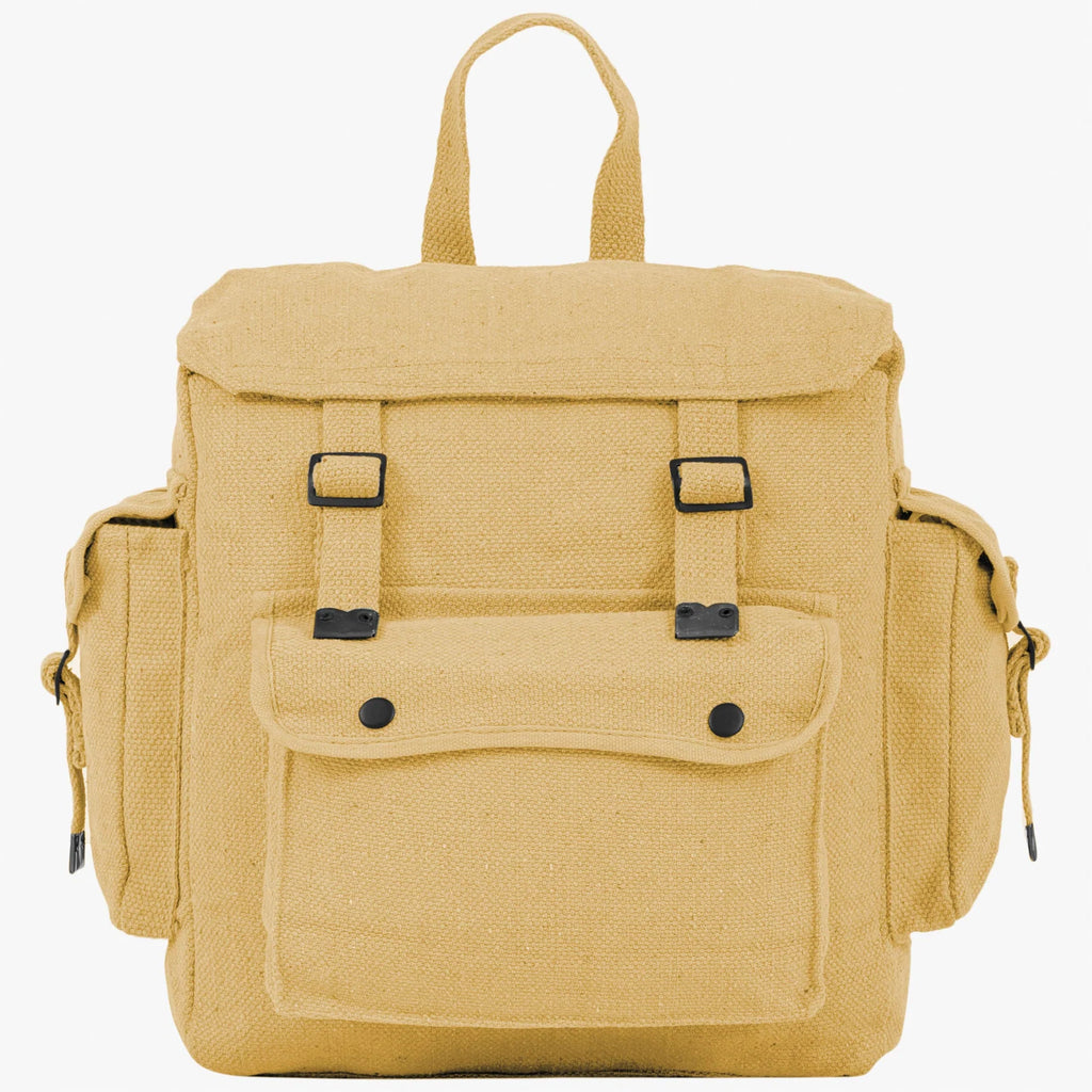 Highlander Large Webbing Backpack With Pockets