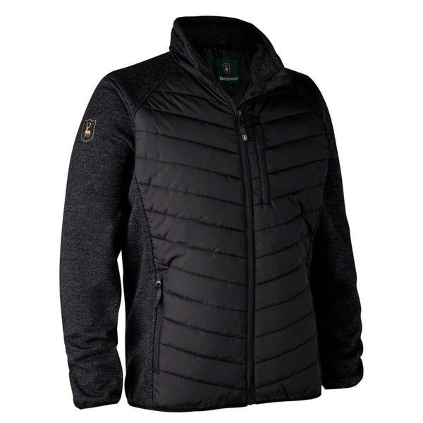 Deerhunter Moor Padded Jacket with Knit - Black