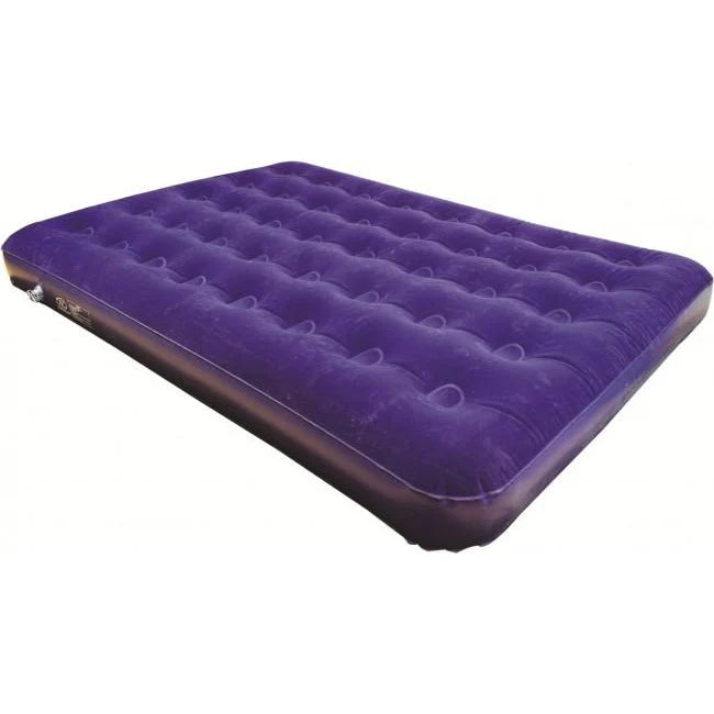 Highlander Sleepeze Flocked Airbed - Double