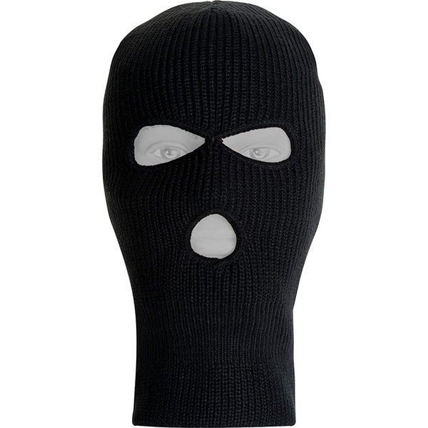 Jack Pyke Thinsulate 3 Hole Balaclava - Black