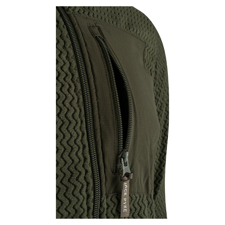 Jack Pyke Lightweight Z Fleece Jacket - Green