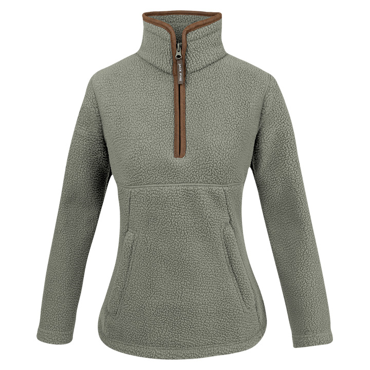 Jack Pyke Ladies 1/2 Zip Sherpa Fleece Pullover