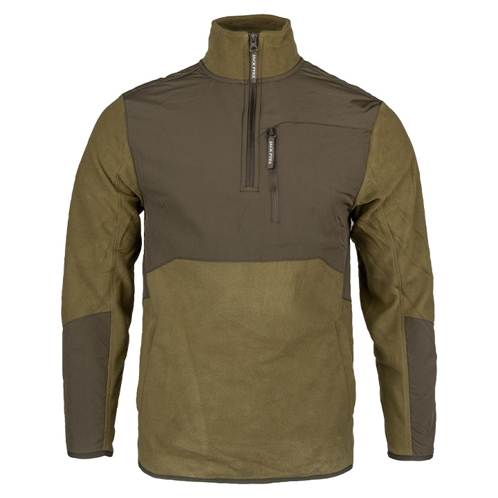 Jack Pyke Rannock Fleece Pull Over - Mustard