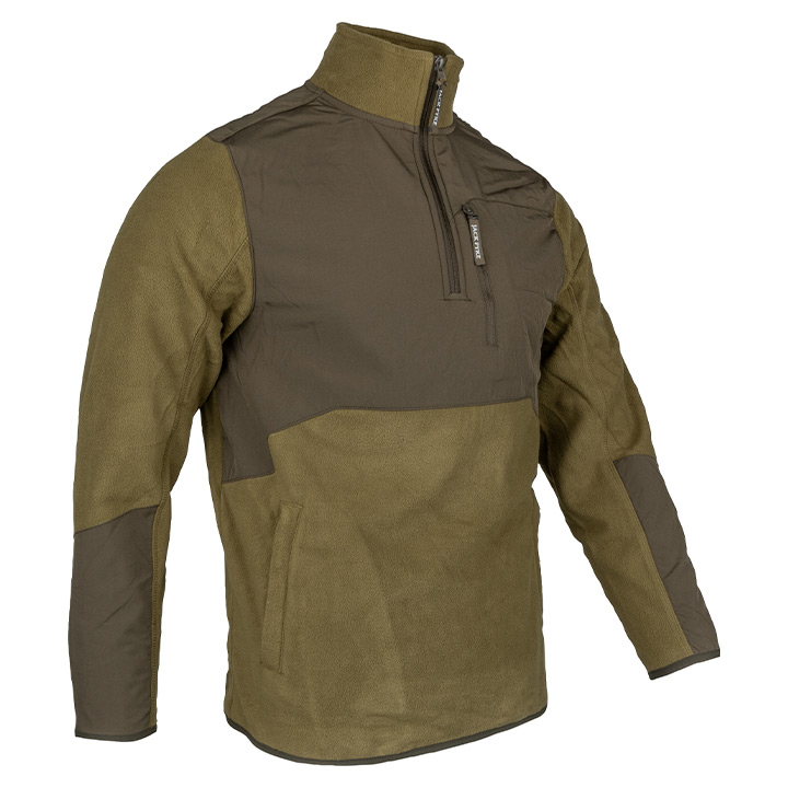 Jack Pyke Rannock Fleece Pull Over - Mustard