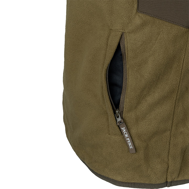 Jack Pyke Rannock Fleece Pull Over - Mustard