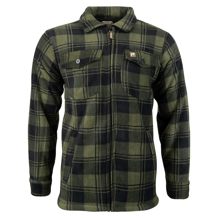 Jack Pyke Tundra Shirt - Green Check