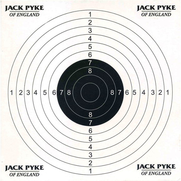 Jack Pyke 100 Paper Targets