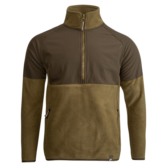 Jack Pyke Bleasdale Half Zip Fleece Top | Dark Mustard