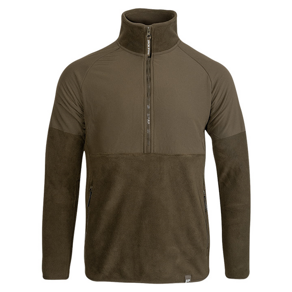 Jack Pyke Bleasdale Half Zip Fleece Top | Dark Olive