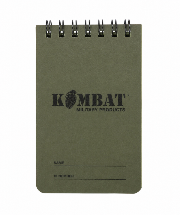 Kombat UK A6 Waterproof Notepad