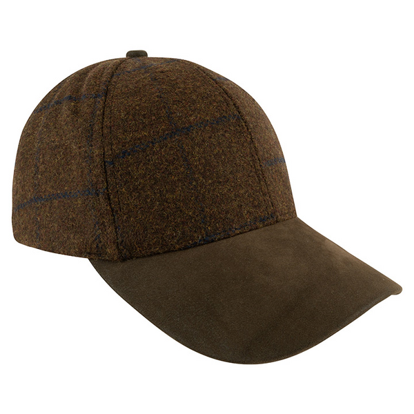 Jack Pyke Lowland Tweed Baseball Cap - Brown