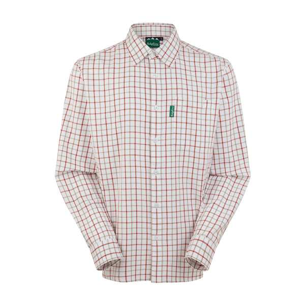 Ridgeline Mens Sedgebrook Shirt | Russet/Roasted Cashew