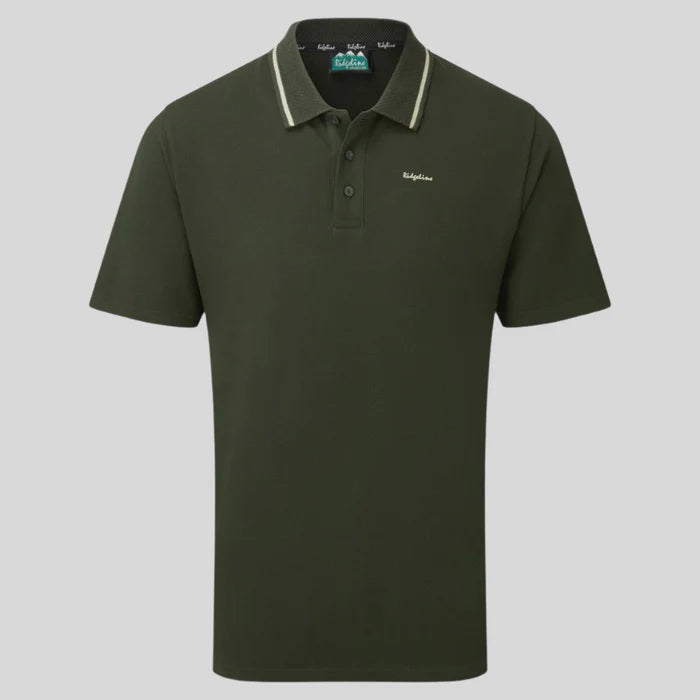 Ridgeline Kilworth Polo Top | Deep Forest