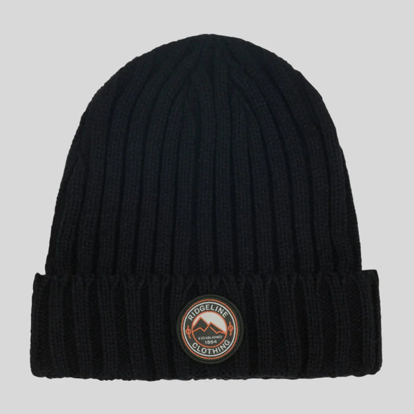 Ridgeline Knitted Beanie Hat