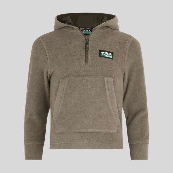 Ridgeline Kids Ballistic Fleece Hoodie | Smokey Olive