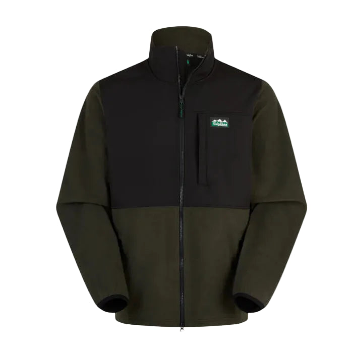 Ridgeline Hybrid Fleece Jacket 2025 - Deep Forest/Black