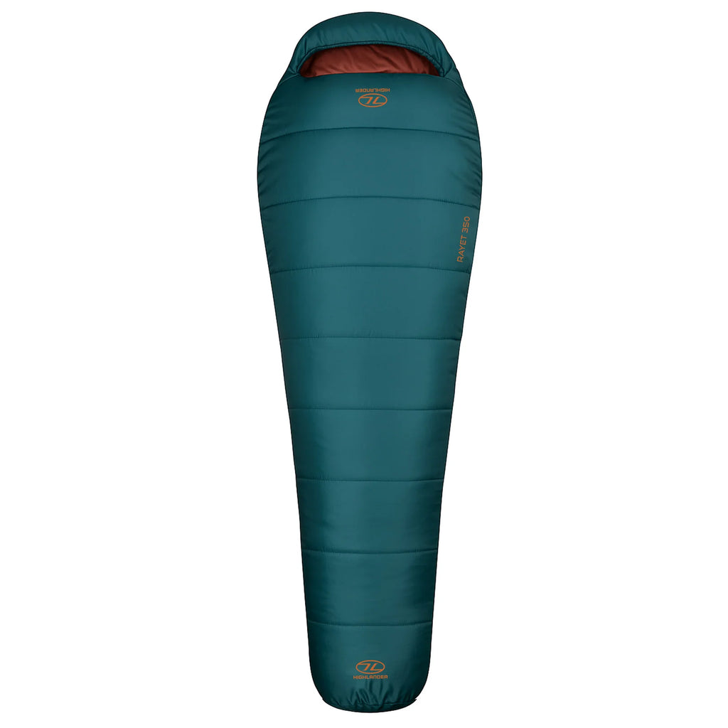Highlander Rayet 350 Sleeping Bag - Green