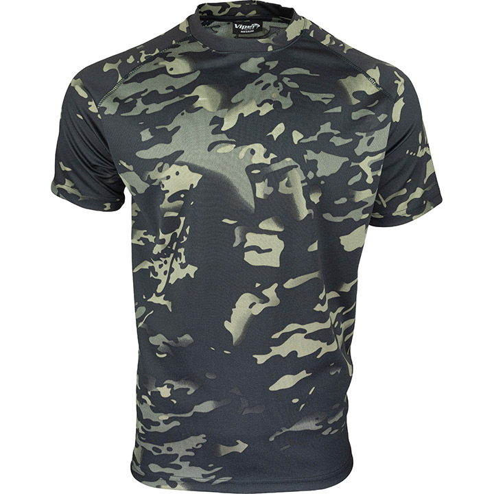 Viper Mesh Tech T-Shirt - VCAM Black