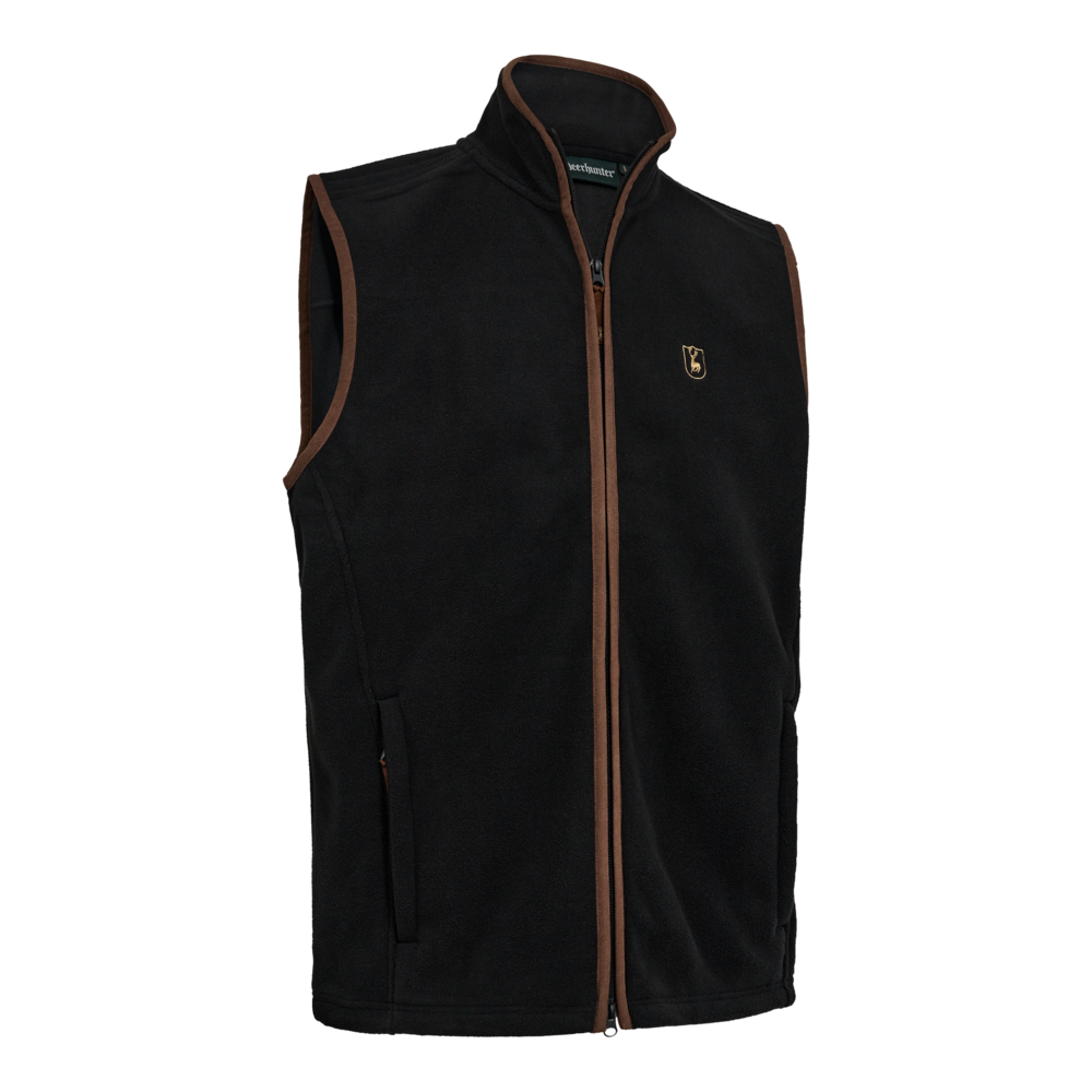 Deerhunter Cumbria Fleece Waistcoat | Anthracite Grey