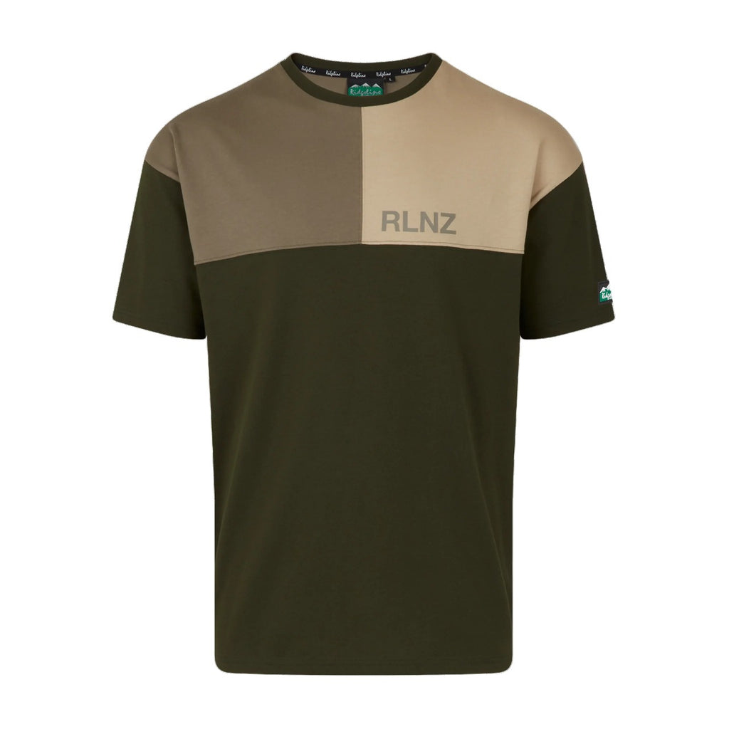 Ridgeline Backslider T-Shirt - Olive/Multi