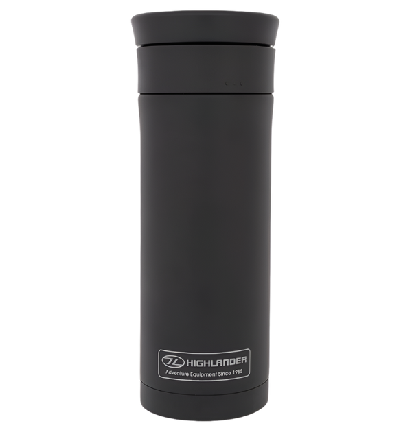 Highlander 500ml Thermal Insulated Mug - Black